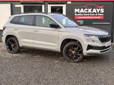SPOTICAR Skoda Karoq 1.5 Tsi Act Sportline Euro 6 (s/s) 5dr Used Car - Suv Petrol Grey - Inverness - 1200560848_1