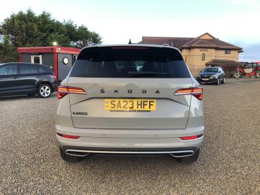 SPOTICAR Skoda Karoq 1.5 Tsi Act Sportline Euro 6 (s/s) 5dr Used Car - Suv Petrol Grey - Inverness - 1200560848_5