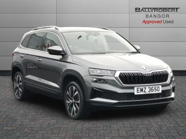 SPOTICAR Skoda Karoq 1.5 Tsi Act Se L Euro 6 (s/s) 5dr Used Car - Suv Petrol Grey - Bangor - 1200570487_1