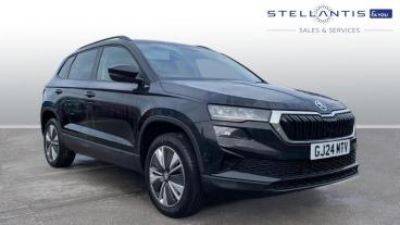 SPOTICAR Skoda Karoq 1.0 Tsi Se Drive Euro 6 (s/s) 5dr Used Car - Suv Petrol Black - Preston - 1200573444_1