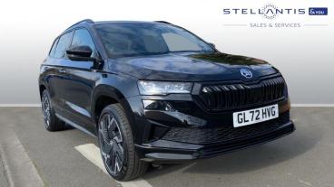 SPOTICAR Skoda Karoq 2.0 Tsi Sportline Dsg 4wd Euro 6 (s/s) 5dr Used Car - Suv Petrol Black - Walton On Thames - 1200575914_1