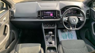 SPOTICAR Skoda Karoq 2.0 Tsi Sportline Dsg 4wd Euro 6 (s/s) 5dr Used Car - Suv Petrol Black - Walton On Thames - 1200575914_4