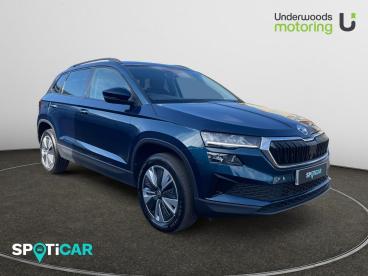 SPOTICAR Skoda Karoq 1.5 Tsi Act Se Drive Dsg Euro 6 (s/s) 5dr Used Car - Suv Petrol Blue - Clacton-on-sea - 1200581860_1