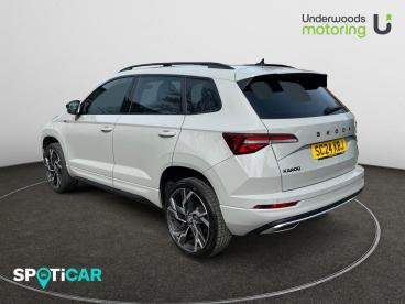 SPOTICAR Skoda Karoq 1.5 Tsi Act Sportline Dsg Euro 6 (s/s) 5dr Used Car - Suv Petrol Grey - Clacton-on-sea - 1200589575_4