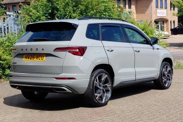 SPOTICAR Skoda Karoq 1.5 Tsi Act Sportline Euro 6 (s/s) 5dr Used Car - Suv Petrol Grey - Fareham - 1200596736_3