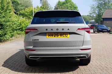 SPOTICAR Skoda Karoq 1.5 Tsi Act Sportline Euro 6 (s/s) 5dr Used Car - Suv Petrol Grey - Fareham - 1200596736_4