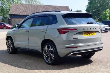 SPOTICAR Skoda Karoq 1.5 Tsi Act Sportline Euro 6 (s/s) 5dr Used Car - Suv Petrol Grey - Fareham - 1200596736_5