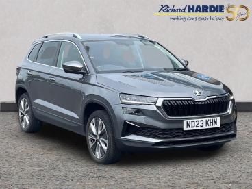 SPOTICAR Skoda Karoq 1.0 Tsi Se L Euro 6 (s/s) 5dr Used Car - Suv Petrol Grey - Ashington - 1200606349_1