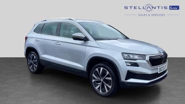 SPOTICAR Skoda Karoq 1.0 Tsi Se L Euro 6 (s/s) 5dr Used Car - Suv Petrol Silver - Preston - 1200606478_1
