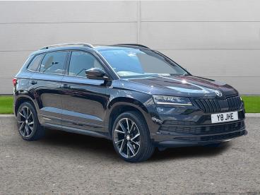SPOTICAR Skoda Karoq 2.0 Tdi Sportline 4wd Euro 6 (s/s) 5dr Used Car - Suv Diesel Black - Worksop - 1200610623_1
