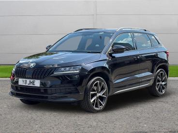 SPOTICAR Skoda Karoq 2.0 Tdi Sportline 4wd Euro 6 (s/s) 5dr Used Car - Suv Diesel Black - Worksop - 1200610623_3