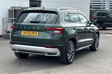 SPOTICAR Skoda Karoq 2.0 Tdi Scout Dsg 4wd Euro 6 (s/s) 5dr Used Car - Suv Diesel Green - Exeter - 1200611490_3