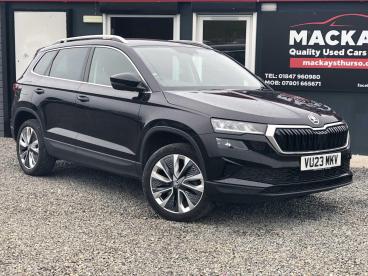 SPOTICAR Skoda Karoq 1.5 Tsi Act Se L Dsg Euro 6 (s/s) 5dr Used Car - Suv Petrol Black - Inverness - 1200613220_1