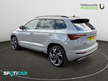 SPOTICAR Skoda Karoq 1.5 Tsi Act Sportline Edition Dsg Euro 6 (s/s) 5dr Used Car - Suv Petrol Grey - Sudbury - 1200615904_3