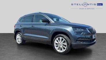 SPOTICAR Skoda Karoq 1.5 Tsi Se L Euro 6 (s/s) 5dr Used Car - Suv Petrol Grey - Redditch - 1200616493_1
