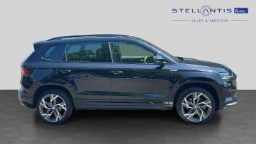 SPOTICAR Skoda Karoq 1.5 Tsi Act Sportline Euro 6 (s/s) 5dr Used Car - Suv Petrol Black - Leicester - 1200617597_2