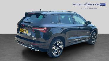SPOTICAR Skoda Karoq 1.5 Tsi Act Sportline Euro 6 (s/s) 5dr Used Car - Suv Petrol Black - Leicester - 1200617597_3