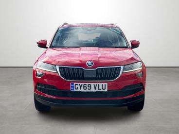 SPOTICAR Skoda Karoq 1.5 Tsi Act Edition Euro 6 (s/s) 5dr Used Car - Suv Petrol Red - Uckfield - 1200619827_4