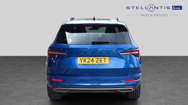 SPOTICAR Skoda Karoq 1.5 Tsi Act Sportline Dsg Euro 6 (s/s) 5dr Used Car - Suv Petrol Blue - Sheffield - 1200621852_4