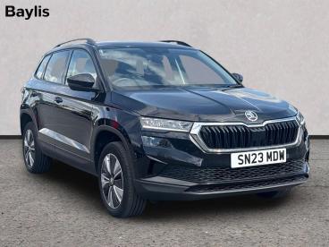 SPOTICAR Skoda Karoq 1.0 Tsi Se Drive Euro 6 (s/s) 5dr Used Car - Suv Petrol Black - Hereford - 1200624609_1