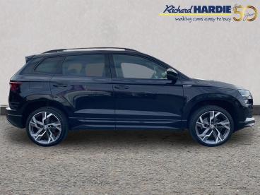 SPOTICAR Skoda Karoq 1.5 Tsi Act Sportline Dsg Euro 6 (s/s) 5dr Used Car - Suv Petrol Black - Ashington - 1200627597_5