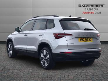 SPOTICAR Skoda Karoq 1.5 Tsi Act Se Drive Dsg Euro 6 (s/s) 5dr Used Car - Suv Petrol Silver - Bangor - 1200628320_2