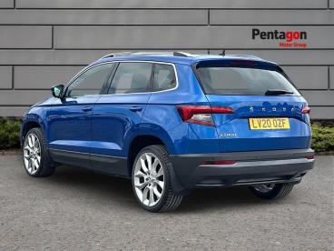 SPOTICAR Skoda Karoq 1.5 Tsi Act Edition Dsg Euro 6 (s/s) 5dr Used Car - Suv Petrol Blue - Derby - 1200631871_2