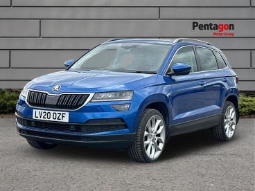 SPOTICAR Skoda Karoq 1.5 Tsi Act Edition Dsg Euro 6 (s/s) 5dr Used Car - Suv Petrol Blue - Derby - 1200631871_3