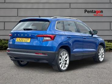 SPOTICAR Skoda Karoq 1.5 Tsi Act Edition Dsg Euro 6 (s/s) 5dr Used Car - Suv Petrol Blue - Derby - 1200631871_4
