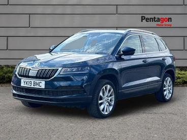 SPOTICAR Skoda Karoq 2.0 Tdi Se L Euro 6 (s/s) 5dr Used Car - Suv Diesel Blue - Lincoln - 1200632244_3