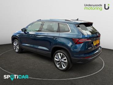 SPOTICAR Skoda Karoq 1.5 Tsi Act Se L Dsg Euro 6 (s/s) 5dr Used Car - Suv Petrol Blue - Sudbury - 1200633613_4
