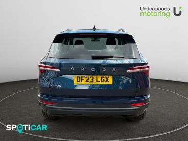 SPOTICAR Skoda Karoq 1.5 Tsi Act Se L Dsg Euro 6 (s/s) 5dr Used Car - Suv Petrol Blue - Sudbury - 1200633613_5