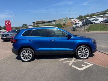 SPOTICAR Skoda Karoq 1.5 Tsi Act Se L Dsg Euro 6 (s/s) 5dr Used Car - Suv Petrol Blue - Melton Mowbray - 1200634295_4