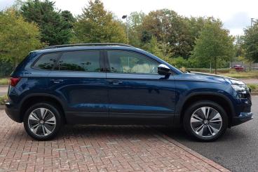 SPOTICAR Skoda Karoq 1.5 Tsi Act Se Drive Euro 6 (s/s) 5dr Used Car - Suv Petrol Blue - Littlehampton - 1200635204_2