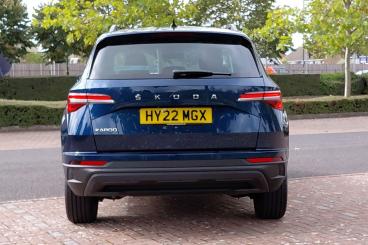 SPOTICAR Skoda Karoq 1.5 Tsi Act Se Drive Euro 6 (s/s) 5dr Used Car - Suv Petrol Blue - Littlehampton - 1200635204_4