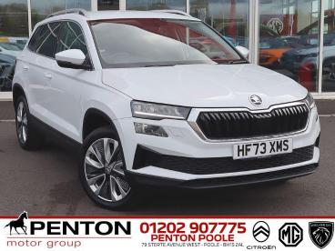 SPOTICAR Skoda Karoq 2.0 Tdi Se L Dsg Euro 6 (s/s) 5dr Used Car - Suv Diesel White - Poole - 1200638670_1
