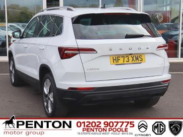 SPOTICAR Skoda Karoq 2.0 Tdi Se L Dsg Euro 6 (s/s) 5dr Used Car - Suv Diesel White - Poole - 1200638670_5