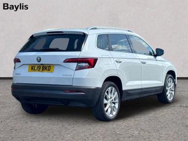 SPOTICAR Skoda Karoq 1.5 Tsi Act Se L Euro 6 (s/s) 5dr Used Car - Suv Petrol White - Gloucester - 1200638888_2