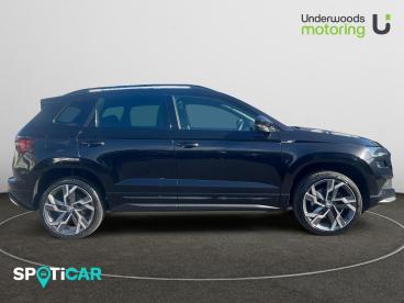 SPOTICAR Skoda Karoq 1.5 Tsi Act Sportline Dsg Euro 6 (s/s) 5dr Used Car - Suv Petrol Black - Clacton-on-sea - 1200641169_4