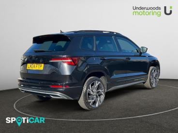 SPOTICAR Skoda Karoq 1.5 Tsi Act Sportline Dsg Euro 6 (s/s) 5dr Used Car - Suv Petrol Black - Clacton-on-sea - 1200641169_5