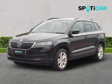 SPOTICAR Skoda Karoq 1.5 Tsi Se Euro 6 (s/s) 5dr Used Car - Suv Petrol Black - Dumfries - 1200641630_4