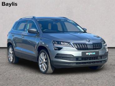 SPOTICAR Skoda Karoq 1.0 Tsi Se L Euro 6 (s/s) 5dr Used Car - Suv Petrol Grey - Ross-on-wye - 1200641993_1