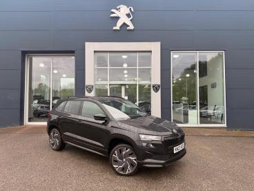 SPOTICAR Skoda Karoq 1.5 Tsi Act Sportline Dsg Euro 6 (s/s) 5dr Used Car - Suv Petrol Black - Rugby - 1200643488_1