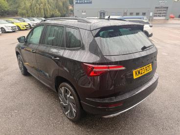 SPOTICAR Skoda Karoq 1.5 Tsi Act Sportline Dsg Euro 6 (s/s) 5dr Used Car - Suv Petrol Black - Rugby - 1200643488_4