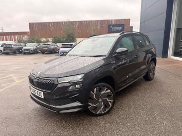 SPOTICAR Skoda Karoq 1.5 Tsi Act Sportline Dsg Euro 6 (s/s) 5dr Used Car - Suv Petrol Black - Rugby - 1200643488_5