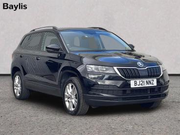 SPOTICAR Skoda Karoq 1.5 Tsi Act Se Technology Dsg Euro 6 (s/s) 5dr Used Car - Suv Petrol Black - Stroud - 1200644047_1