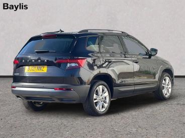 SPOTICAR Skoda Karoq 1.5 Tsi Act Se Technology Dsg Euro 6 (s/s) 5dr Used Car - Suv Petrol Black - Stroud - 1200644047_2