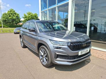 SPOTICAR Skoda Kodiaq 1.5 Tsi Act Sportline Dsg Euro 6 (s/s) 5dr (7 Seat Used Car - Suv Petrol Grey - Boston - 1200519281_1