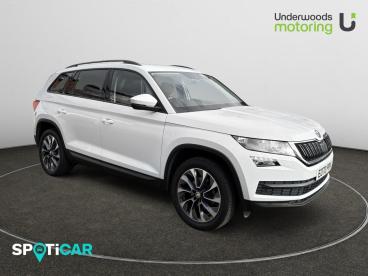 SPOTICAR Skoda Kodiaq 1.5 Tsi Act Se Drive Euro 6 (s/s) 5dr (7 Seat) Used Car - Suv Petrol White - Sudbury - 1200548103_1