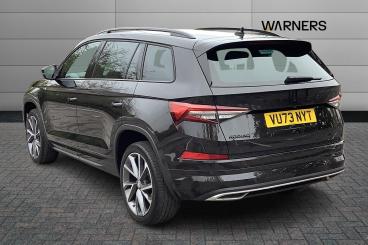 SPOTICAR Skoda Kodiaq 2.0 Tdi Sportline Dsg 4wd Euro 6 (s/s) 5dr (7 Seat Used Car - Suv Diesel Black - Gloucester - 1200548852_3